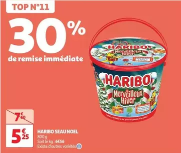 Haribo - Seau Noel offre à 5,25€ sur Auchan Supermarché