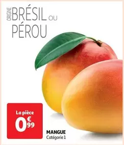 Mangue offre à 0,99€ sur Auchan Supermarché