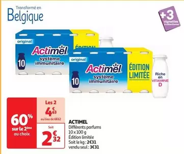 Actimel - Différents Parfums offre à 3,31€ sur Auchan Supermarché