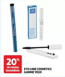 Eye Care Cosmetics - Gamme Yeux offre sur Auchan Hypermarché