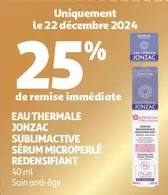 Eau Thermale Jonzac - Sublimactive Sérum Microperlé Redensifiant  offre sur Auchan Hypermarché