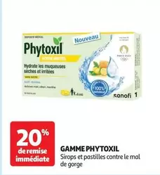 Sanofi - Gamme Phytoxil  offre sur Auchan Hypermarché