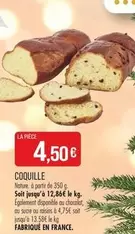 Coquille offre à 4,5€ sur Supermarché Match