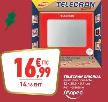 Maped - Telecran Original offre à 16,99€ sur Bureau Vallée