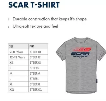 Scar - T Shirt offre sur Bihr