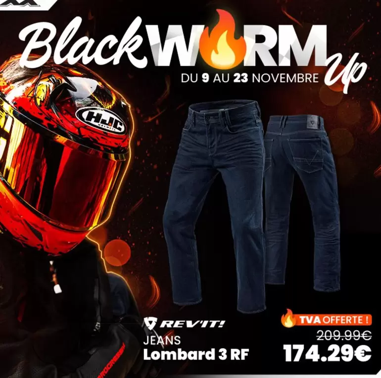 Jeans Lombard offre sur Moto-Axxe