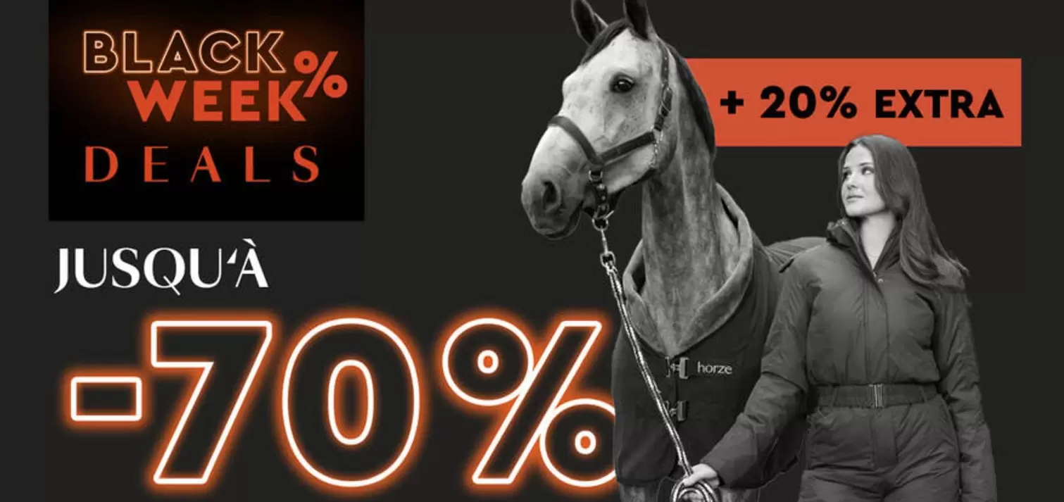 Black % Deals offre sur Horze