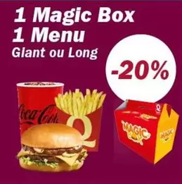 Magic Box offre sur Quick