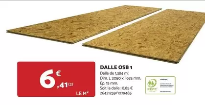 Dim - Dalle Osb 1 offre à 6,41€ sur Bricomarché