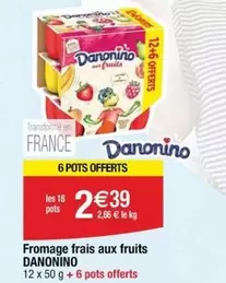 Fromage Frais Aux Fruits offre à 2,39€ sur Cora