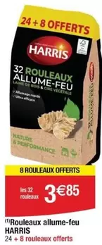 Rouleaux Allume-feu offre à 3,85€ sur Cora