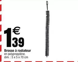 Brosse À Radiateur offre à 1,39€ sur Cora