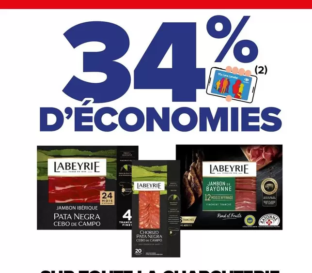 Labeyrie - Pata Negra offre sur Carrefour Market