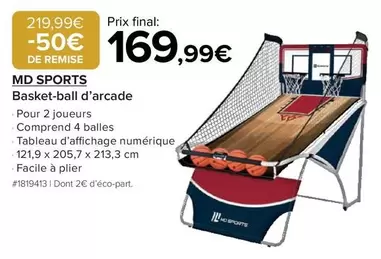 Basket-ball D'arcade offre à 169,99€ sur Costco