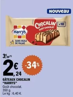 Gâteaux Chocalin offre à 2,24€ sur E.Leclerc