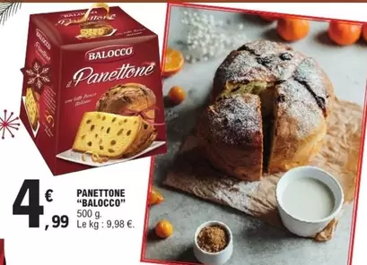 Panettone offre à 4,99€ sur E.Leclerc