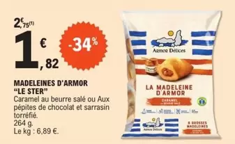 Le Ster - Madeleines D'armor offre à 1,82€ sur E.Leclerc