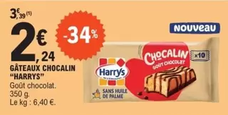 Gâteaux Chocalin offre à 2,24€ sur E.Leclerc