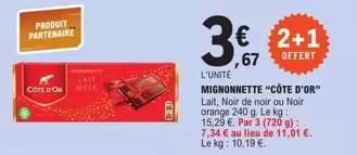 Mignonnette offre à 3,67€ sur E.Leclerc