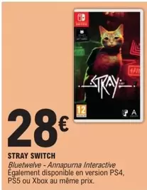 Switch - Stray offre à 28€ sur E.Leclerc