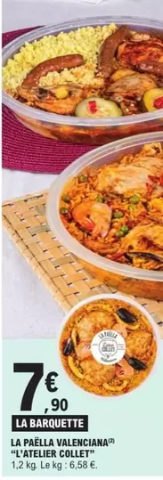 La Paella Valenciana offre à 7,9€ sur E.Leclerc