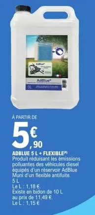 Adblue - Adheule offre à 5,9€ sur E.Leclerc