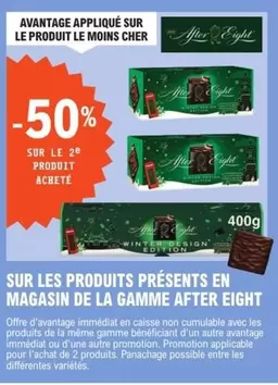 Sur Les Produits Présents En Magasin De La Gamme After Eight offre sur E.Leclerc Express