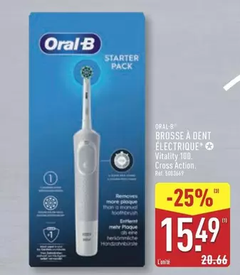 Oral-B - Brosse A Dent Electrique offre à 15,49€ sur Aldi