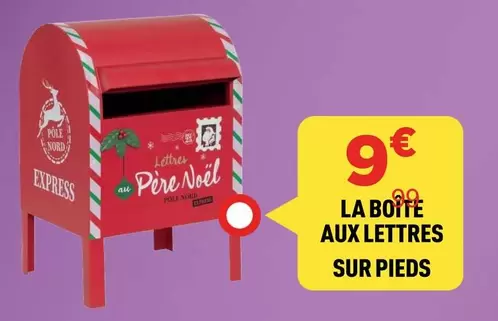 Aux Lettres Sur Pieds offre à 9€ sur Centrakor