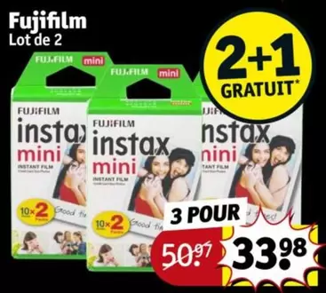 Fujifilm - Instax Mini offre à 33,98€ sur Kruidvat