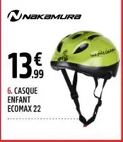 Nakamura - Casque Enfant Ecomax 22 offre à 13,99€ sur Intersport