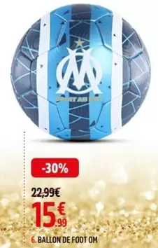 Ballon De Foot Om offre à 15,99€ sur Intersport