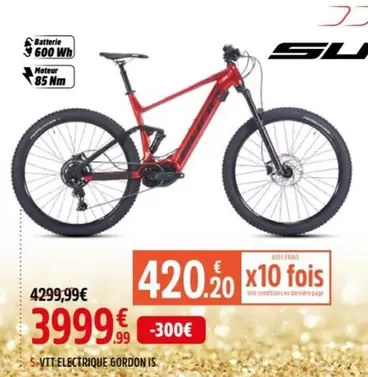 S-Vite-Electrique Gordon Is offre à 3999,99€ sur Intersport