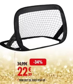 Mini But De Foot Pop Up offre à 22,99€ sur Intersport