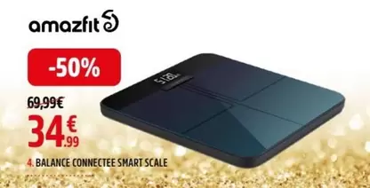 Balance Connectee Smart Scale offre à 34,99€ sur Intersport