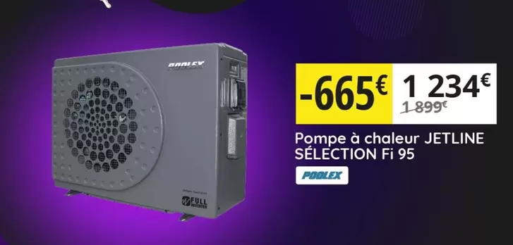 Pompe À Chaleur Jetline Sélection Fi 95 offre à 1234€ sur Irrijardin