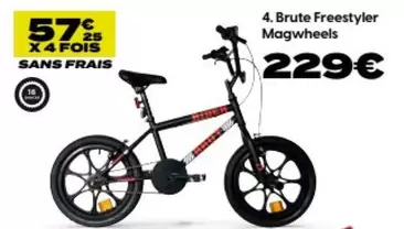 Brute Freestyler Magwheels offre à 229€ sur City Sport