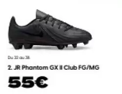 Phantom - Phantom JR GX II Club FG/MG offre à 55€ sur City Sport