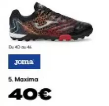 Joma - Maxima offre à 40€ sur City Sport