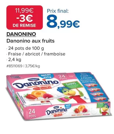 Danone - Danonino offre à 8,99€ sur Costco