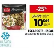 Escal - Escargots offre à 10,64€ sur Supeco