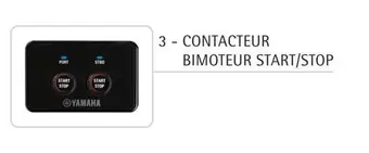 Yamaha - Contacteur Bimoteur Start/stop offre sur Yamaha