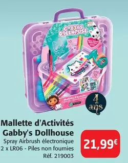 Mallette D'Activités Gabby'S Dollhouse offre à 21,99€ sur Colruyt