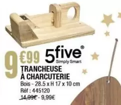 Simply - Trancheuse À Charcuterie offre à 9,99€ sur La Foir'Fouille