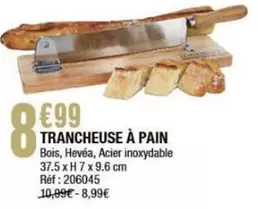 Trancheuse À Pain offre à 8,99€ sur La Foir'Fouille