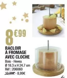 Racloir À Fromage Avec Cloche offre à 8,99€ sur La Foir'Fouille