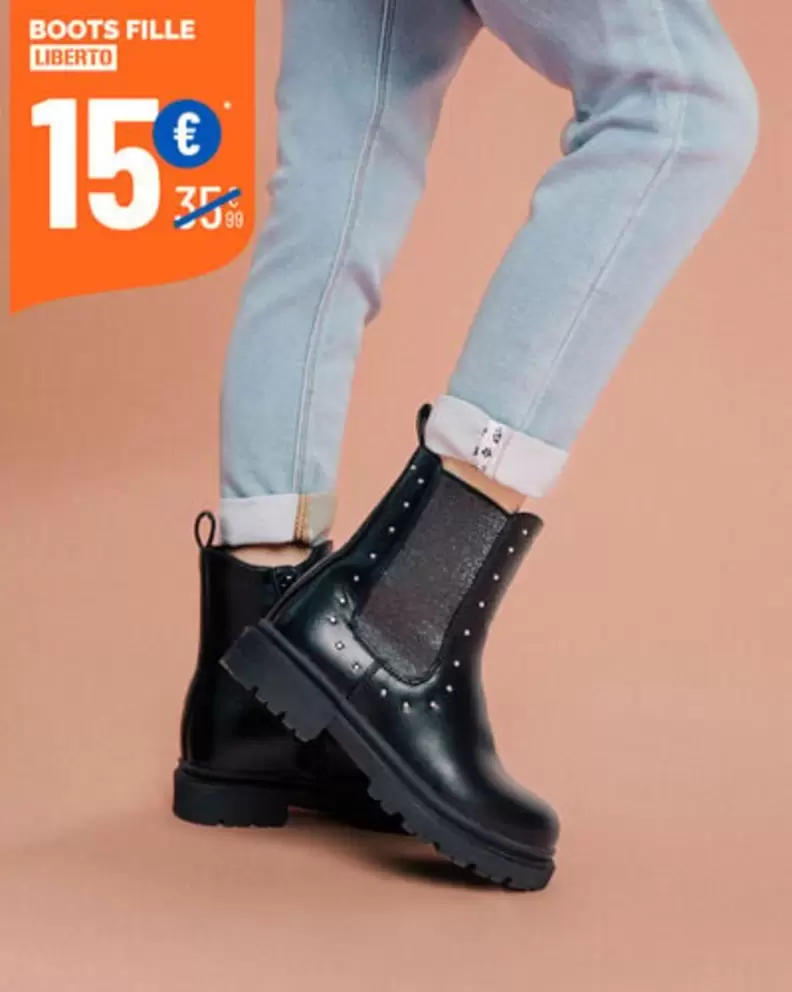 Liberto - Boots Fille offre à 15€ sur La Halle