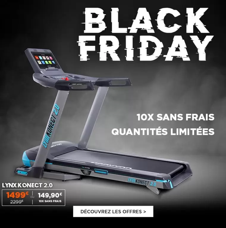 Lynx Konect 2.0 offre à 149,9€ sur Fitness Boutique