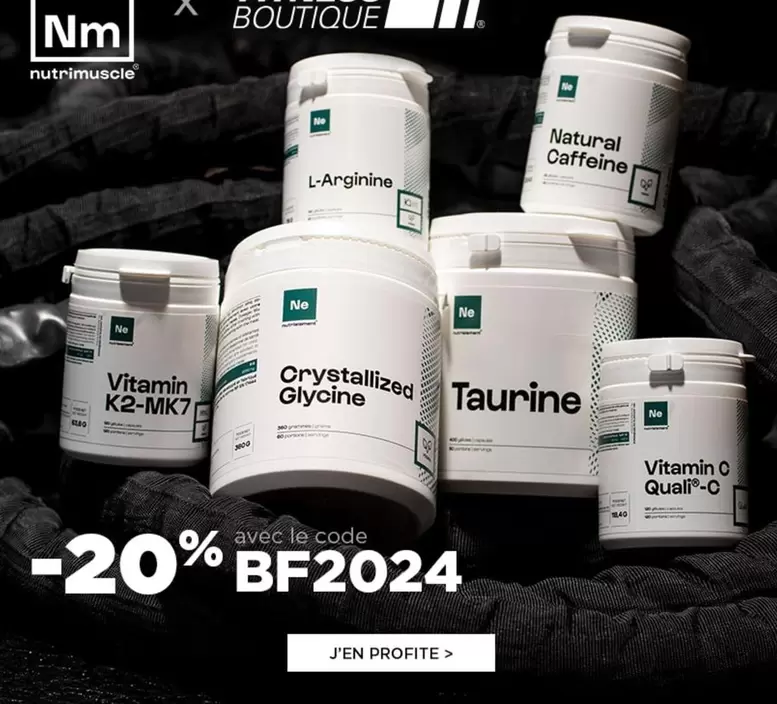 Vitamin C offre sur Fitness Boutique