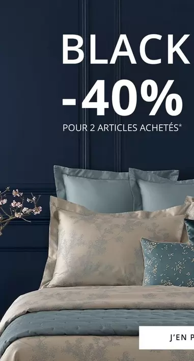 Black Friday offre sur Yves Delorme